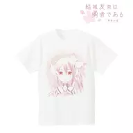 Yuki Yuna Ani-Art Shirt White Men's L Size 「 Yuki Yuna is a hero - Washio Sumi no Sho - / - Hero no Sho - 」