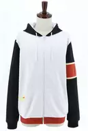 Model Image Hoodie White x Black Free Size "Tutor Hitman REBORN!" Model Image Hoodie White x Black, Free Size