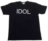 BiSh IDOL T恤黑色L码