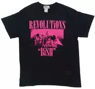 BiSH REVOLUTiONS Tシャツ ブラック Lサイズ 「BiSH NEVERMiND TOUR RELOADED THE FiNAL “REVOLUTiONS”」 