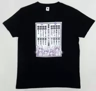 Gathered T-Shirt Black L Size "Big Milky Holmes December Tournament"