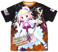Futaba Koso koi koro flugura T-shirt full color L size "Koi koi Koro to Magical Kotoba" Denki no Matsuri 2017 WINTER in Heiwajima & C93 goods