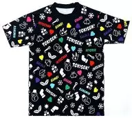 Tokimeki publicity department to Tokimeki Christmas Full Pattern T-Shirt Black XL Size "Tokimeki publicity department no Doki Christmas Party Vol. 3"