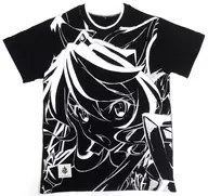 Maria カデンツァヴナ Eve Character C T-Shirt Black x Silver M Size "SENKIZESSHOU SYMPHOGEAR GX Simfo Beef Abomasum Eve 2016"