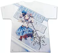 真壁瑞希 両面フルグラフィックTシャツ ホワイト×ブルー Lサイズ 「アイドルマスター ミリオンライブ!」