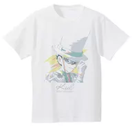 怪盗キッド Ani-Art Tシャツ ホワイト メンズLサイズ 「名探偵コナン」