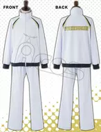 梟谷学园高中排球部运动服(外套+裤子)白色M码「排球少年！第二季」