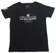 L' Arc ~ en ~ Ciel T-Shirt Black S Size "L' Arc ~ en ~ Ciel LIVE 2014 at National Athletic Stadium"