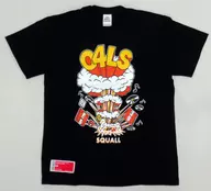 04 Limited Sazabys Tour T-Shirt Black S Size "04 Limited Sazabys" Squall tour "