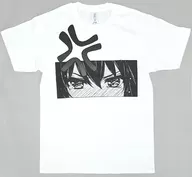 霞ヶ丘詩羽 TシャツC ホワイト Lサイズ 「冴えない彼女の育てかた 深崎暮人展」
