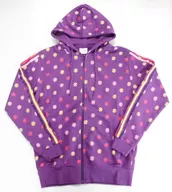 高城れに(ももいろクローバーZ) 10周年記念パーカー パープル LONGサイズ 「10th Anniversary The Diamond Four -in 桃響導夢-」