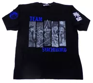 Sakura Nao Musikleidung Team Shachihoko x HTML03 T-shirt preto L tamanho "Bandai Apparel LIMITED STORE"