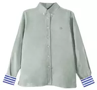 Yoshiko Tsushima one point Embroidered Shirt Gray Men L Size "Love Live! Sunshine!"