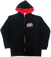 常磐久遠＆臣苗鈴 ロロログジップパーカー ブラック XLサイズ 「ナツイロココロログ」 電気外祭り 2016 WINTER in 新宿グッズ