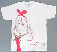 Kizuna Eye Over Size T-Shirt White XXL "Virtual YouTuber"