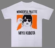 久保田未梦彩虹会限定照片T恤白色M尺寸