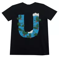 UVERworld T-Shirt Black (U : Blue) M size "UVERworld 2011 Premium LIVE on Xmas"