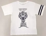 东方神起T恤(STADIUM ver.)白色L尺寸