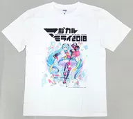 Main Visual Ver. Official T-Shirt White S Size "Hatsune Miku Magical Mirai 2018"
