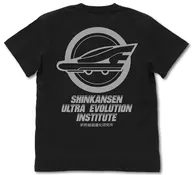 Bullet Train Super-Evolutionary Research Institute T-Shirt Black M Size "Shinkansen Henkei Robo Shinkalion"