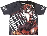 Original version Tokizaki Kyosan Ryomen full graphic T-shirt black L size 「 DATE A LIVE 」