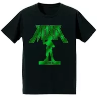 緑谷出久 箔プリントTシャツ ブラック レディースXLサイズ 「僕のヒーローアカデミア」