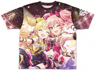 Jougasaki Mika Twin ☆ Kuru ★ Tail Double-sided Full Graphic T-Shirt XL Size 「 idol Master Shinterella Girls 」