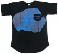 Ai-Ail Big T-Shirt Black Free Size "Ai-Ail Special Live 2018 ～ RE BLUE ～ at Nippon Budokan"