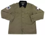 サンダース大学付属高校 ガルパンツァーシャツ カーキ XLサイズ 「ガールズ＆パンツァー 劇場版」