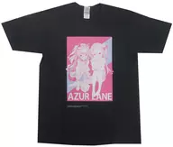 Unicorn & Yuudachi Full Color T-Shirt Black Free Size "1st Anniversary Azure Lane ×Illustrator"