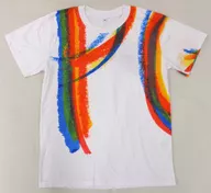 Porno Graffiti "Deep Breath" logo T-shirt white L size "Shimanami Romance' 18 ～ Deep Breath ～"