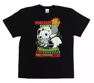のびるちゃん Tシャツ ブラック XLサイズ 「ほめらじ10周年大感謝祭～降臨、秀樹＆風音様in ディファ有明～」