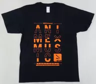 fripSideコラボ Tシャツ ブラック XLサイズ 「NBCUniversal ANIME×MUSIC FESTIVAL ～25th ANNIVERSARY～」