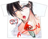 西条高人/东谷准太大大T恤白色L尺寸Animate女孩节2017商品