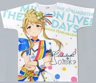 Tenkubashi 朋花 (with signature ver.) Full Color T-shirt Nouvelle Tricolor ver. White Free Size (L size) "THE IDOLM@STER MILLION LIVE! THEATER DAYS 1st anniversary in Akihabara"