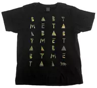 Babymetal "SEVEN KEYS" TEE (T-shirt) black L size "Babymetal WORLD TOUR 2018 in JAPAN"