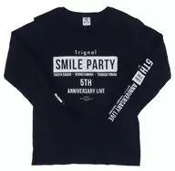 Trignal ロングTシャツ ネイビー Sサイズ 「Kiramune Presents Trignal 5th Anniversary Live “SMILE PARTY”」