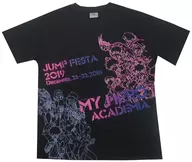 集合(JF2019限定Ver.) Tシャツ ブラック Lサイズ 「僕のヒーローアカデミア」 ジャンプフェスタ2019グッズ