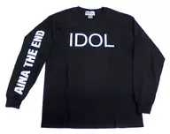 Ina the End (BiH) IDOL long T-shirt black M size "BRING ICING SHIT HORSE TOUR Final" THE NUDE "