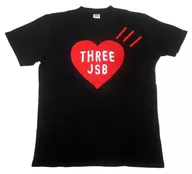 Third generation J Soul Brothers UNKNOWN METROPOLIZ THREE JSB TOKYO DOME EXCLUSIVE 2017 T-shirt black L size "Third generation J Soul Brothers LIVE TOUR 2017" UNKNOWN METROPOLIZ "limited to Tokyo Dome venue