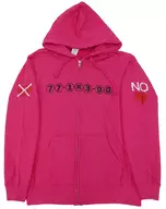 Jun.K ジップアップピンクパーカー Sサイズ 「Jun. K(From 2PM) Solo Tour 2015 ”LOVE LETTER”」 追加グッズ