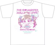 箱崎星梨花 ミニッチュ Tシャツ ホワイト Lサイズ 「アイドルマスター ミリオンライブ!」