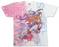 Cheryl Noam Full graphic T-shirt white M size "Macross F 10 th anniversary anniversary shop in Sofmap"