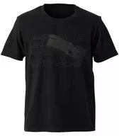 Dominator Foil Print T-Shirt Black Ladies M Size "Psycho-Pass PSYCHO-PASS"