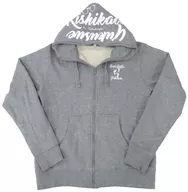 Yu Takahashi Zip-Up Hoodie Gray S Size "Yu Takahashi National Hall & Arena Tour 2016-2017 『 Kitakata Mumatsu 』"