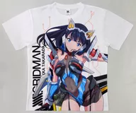 Hotta Rokka T-Shirt White Free Size "SSSS GRIDMAN× Don Quijote"