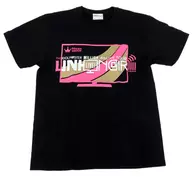 Princess STATION official T-shirt black M size "THE IDOLM@STER MILLION LIVE! 6 thLIVE TOUR UNI-ON @ IR!"