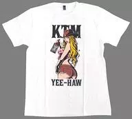 ケツメイシ Western Girl Tシャツ ホワイト Mサイズ 「KTM TOUR 2019 荒野をさすらう4人のガンマン」