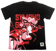 雪音クリス キャラクターTシャツ ブラック Lサイズ 「戦姫絶唱シンフォギアAXZ シンフォギアライブ2018」