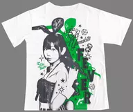 Saki Yamakita Rainbow Party Limited Photo T-shirt White M Size "I ☆ Ris 5th Live Tour 2019 ～ FEVER ～"